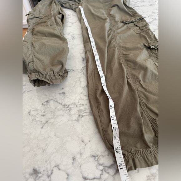 BDG Y2K Cargo Olive Green Women's Utility Pocket Balloon Pants- M - Picture 9 of 9